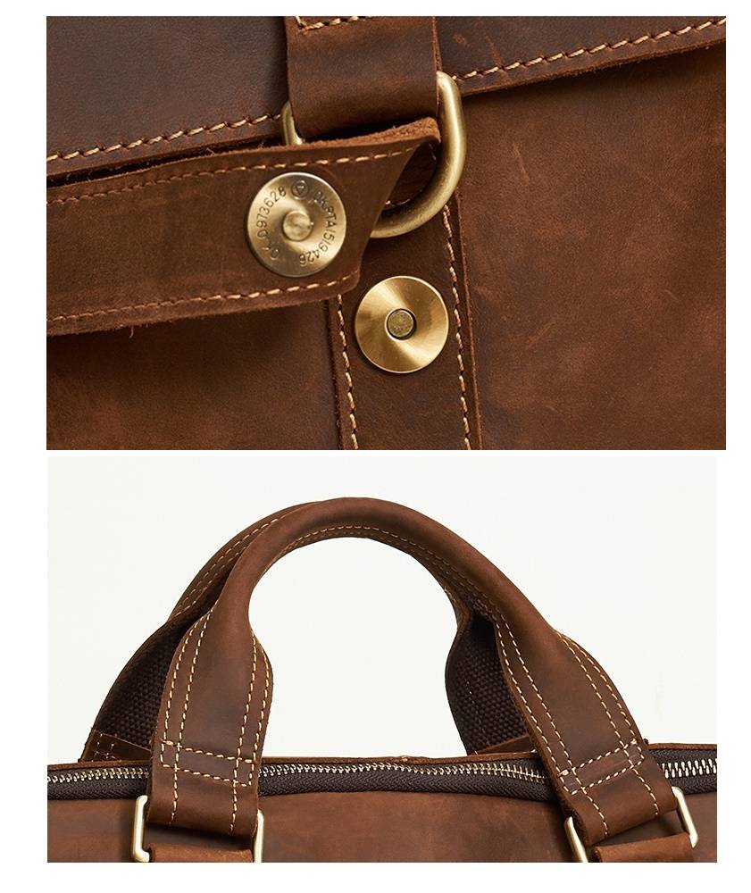 laptop leather bag for men