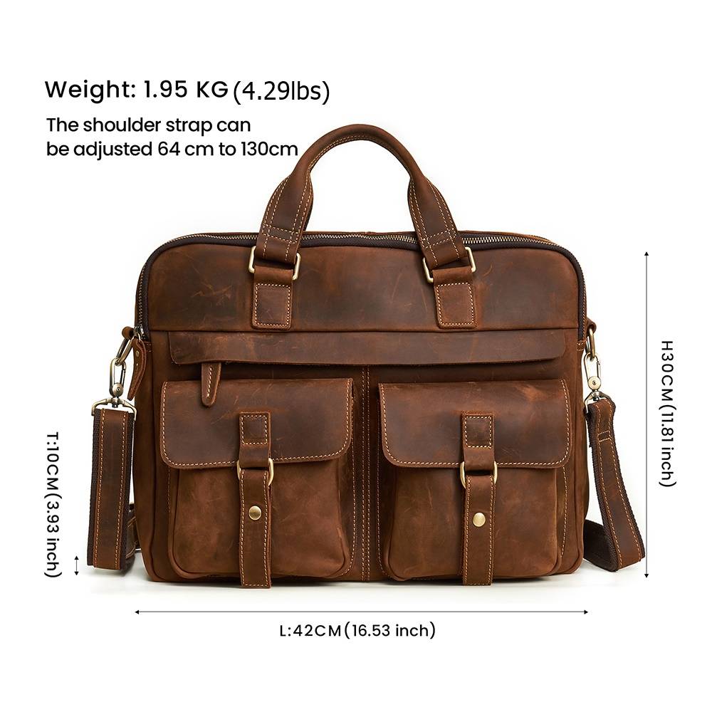 laptop leather bag for men 