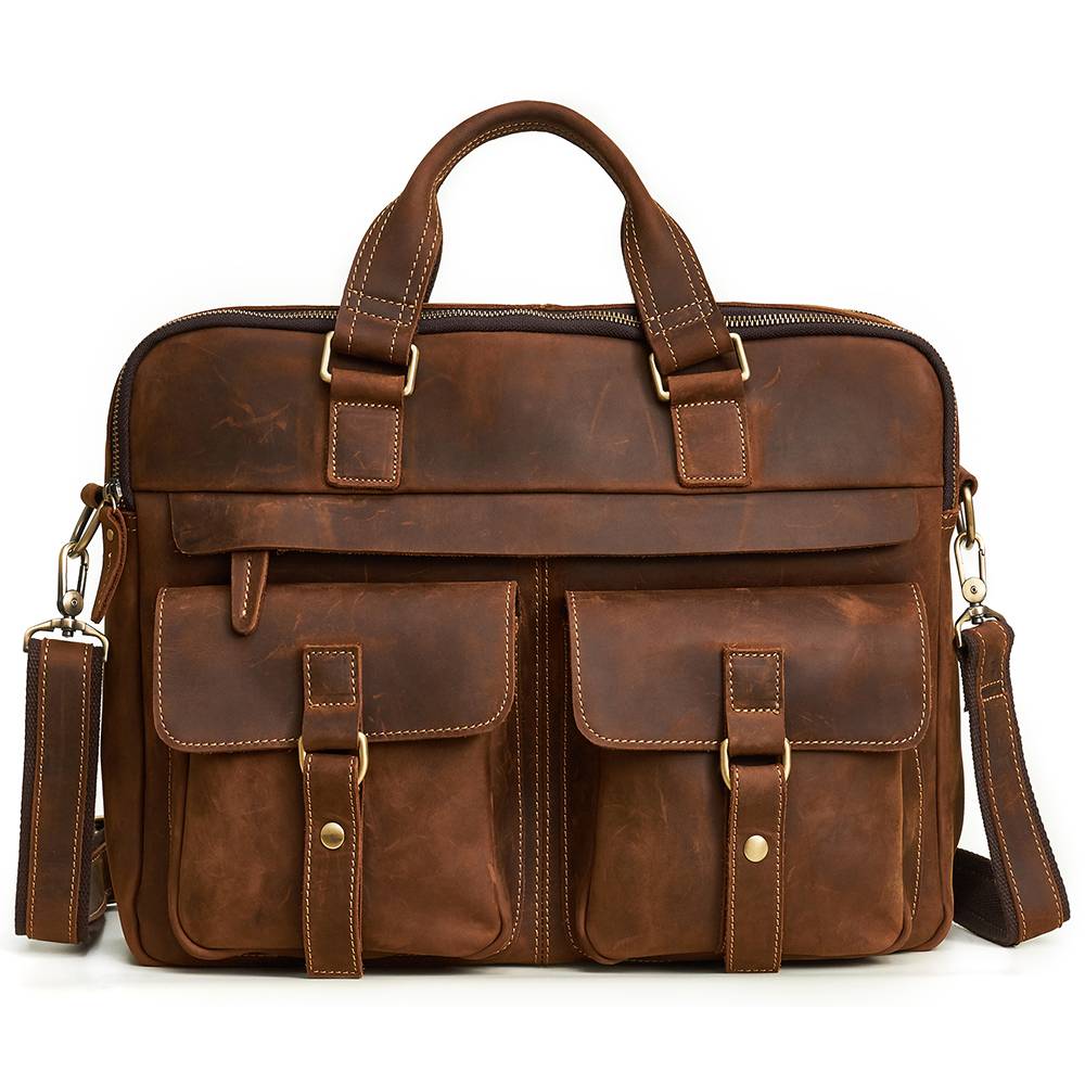 laptop leather bag for men