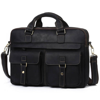 laptop leather bag for men