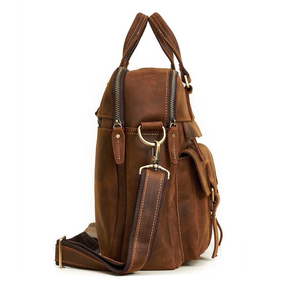 laptop leather bag for men