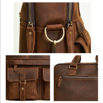 laptop leather bag for men