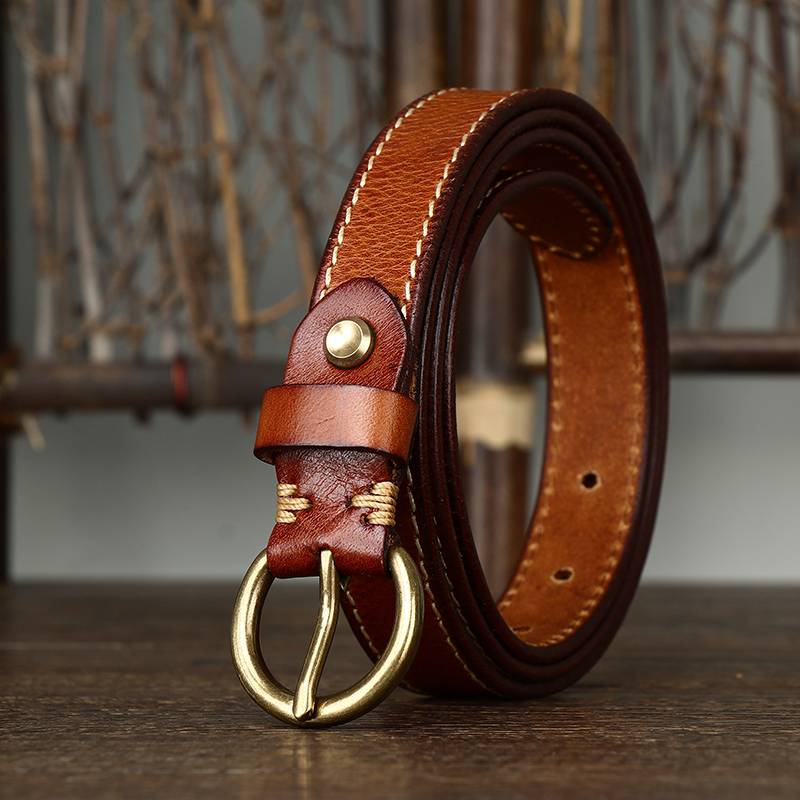 leather belt womens