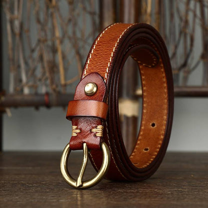 leather belt womens