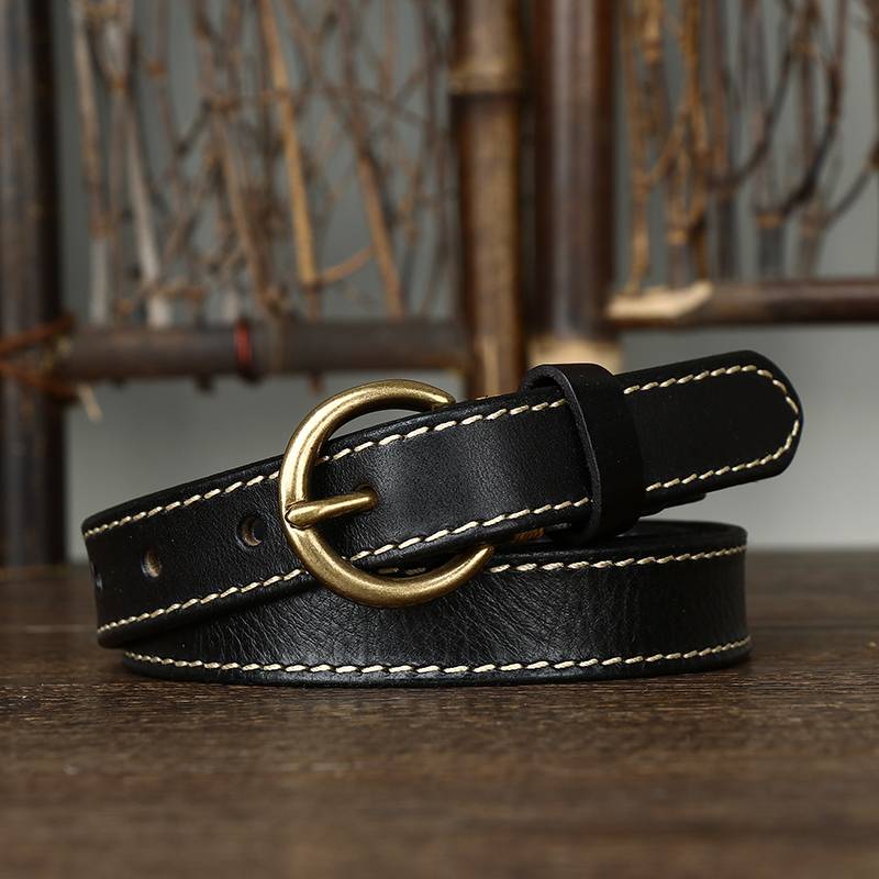 leather belt womens