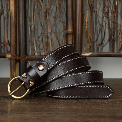 leather belt womens