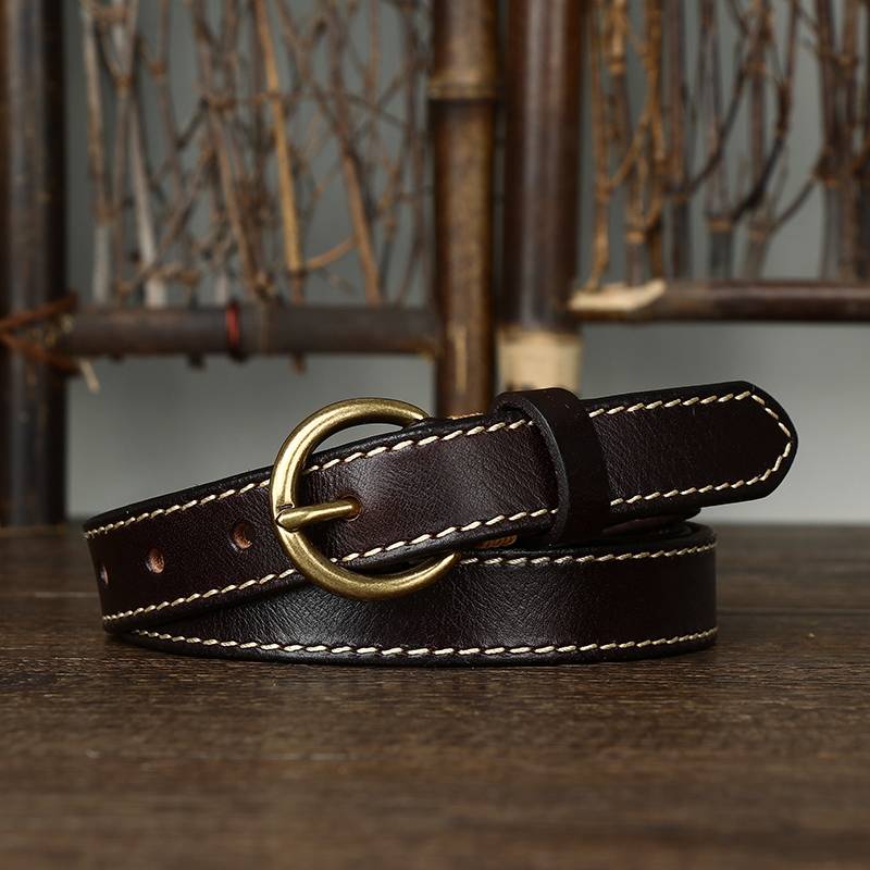 leather belt womens