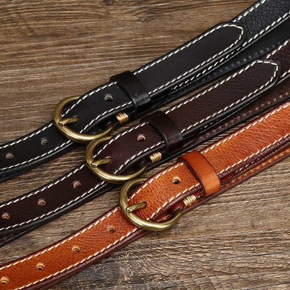 leather belt womens