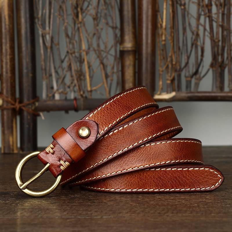 leather belt womens