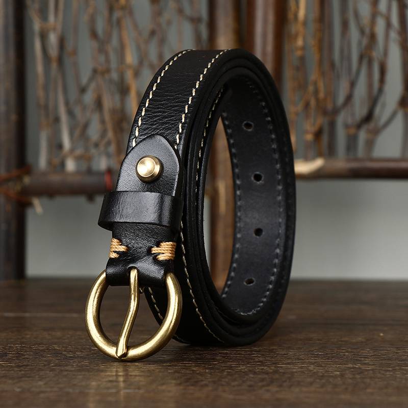 leather belt womens