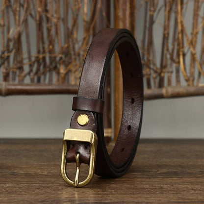 leather belt womens