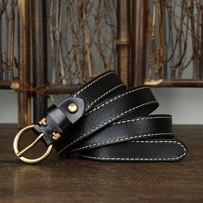 leather belt womens