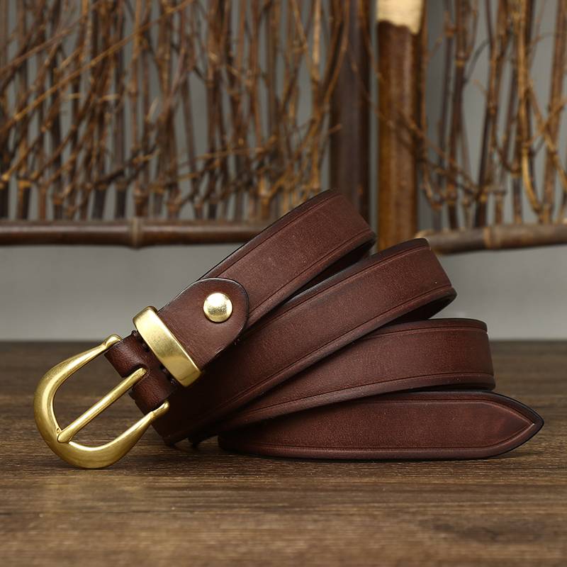 leather belts for women