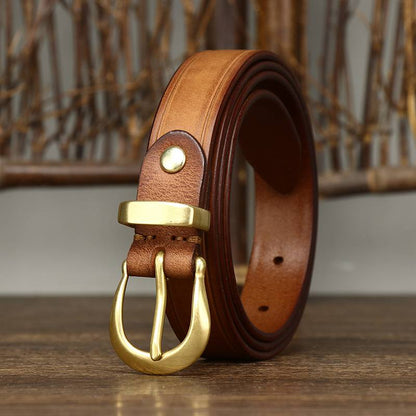 leather belts for women