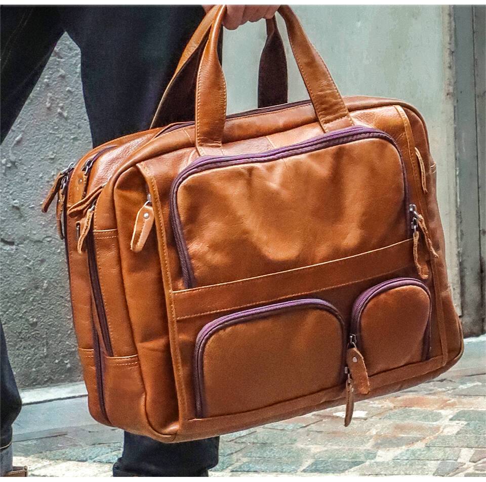 leather briefcase 