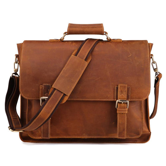 leather briefcase for men