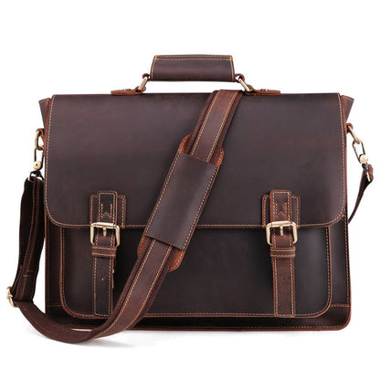 leather briefcase for men