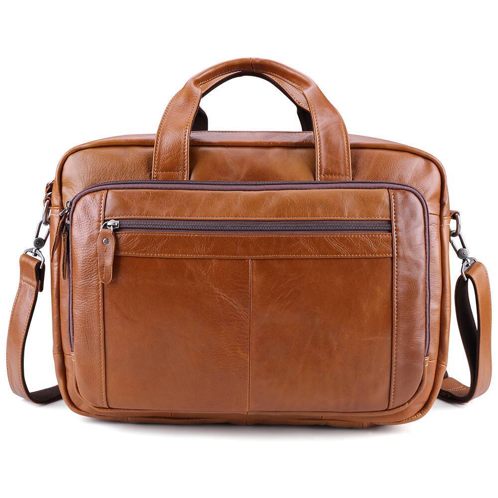 leather briefcase for men