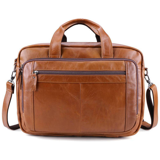 leather briefcase for men