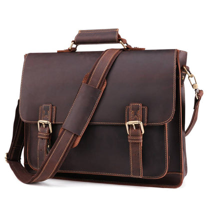 leather briefcase for men