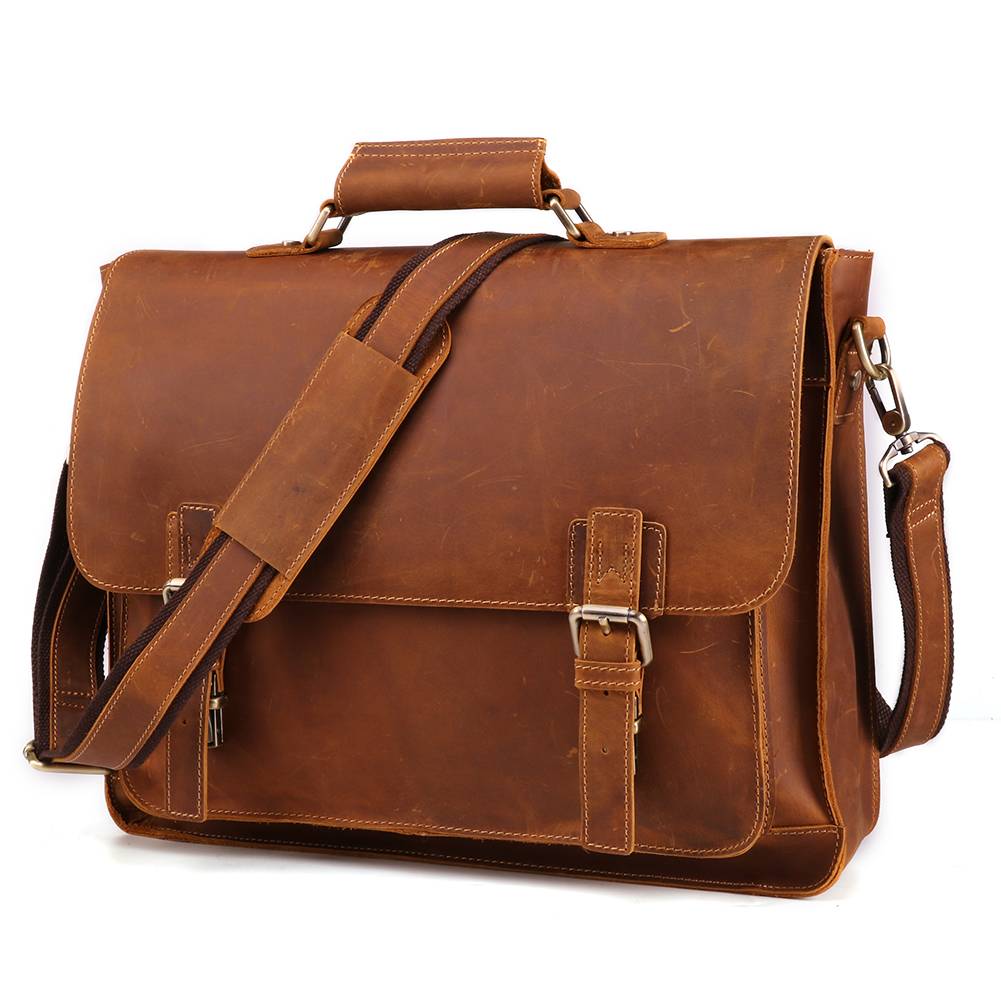 leather briefcase for men 