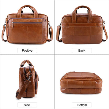 leather briefcase for men