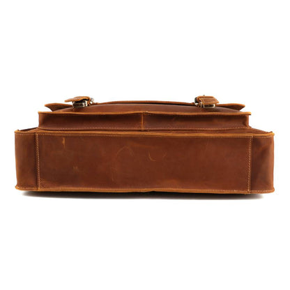 leather briefcase for men