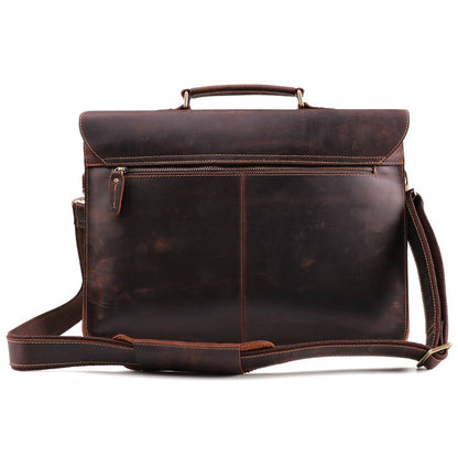 leather briefcase for men