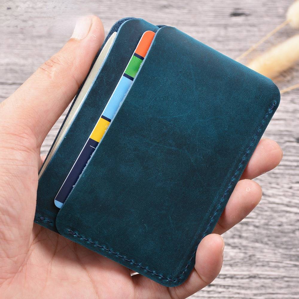 leather card holder 