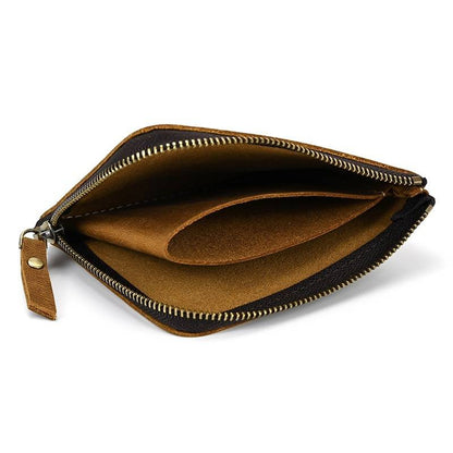 leather coin purse