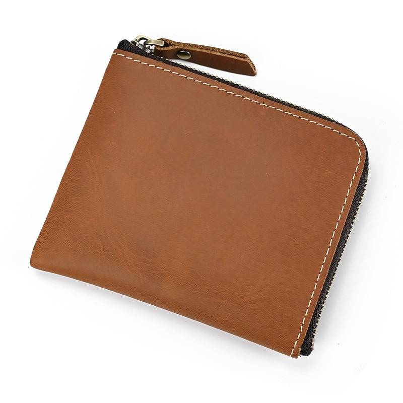 leather coin purse