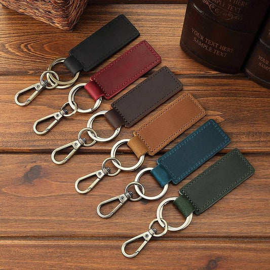 leather key chain 