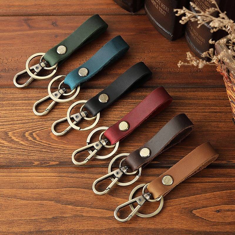 leather key fob 