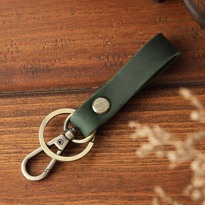 leather key fob 