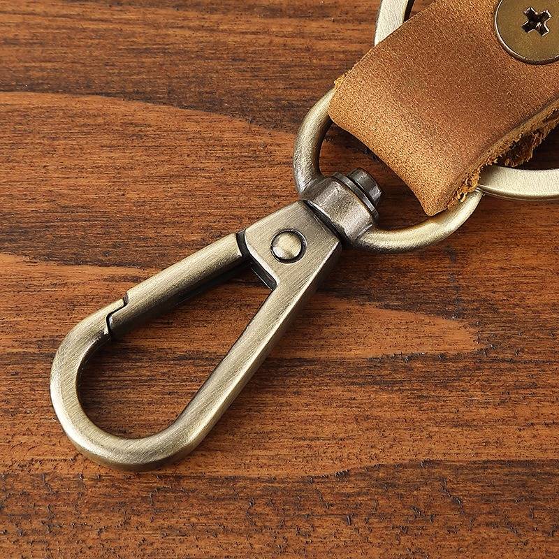 leather key fob 