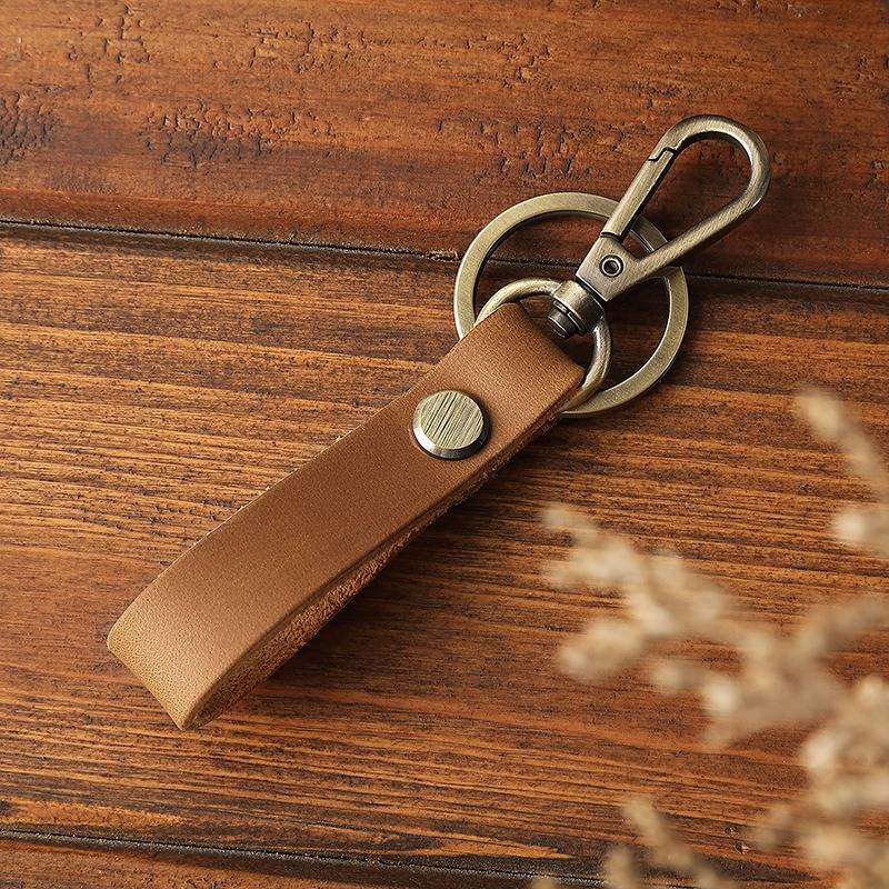 leather key fob 