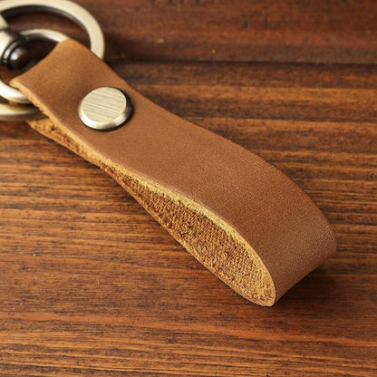 leather key fob 