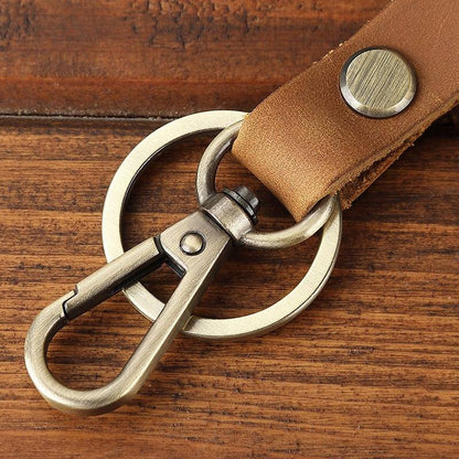 leather key fob 