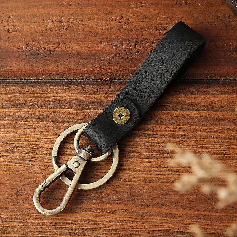 leather key fob 