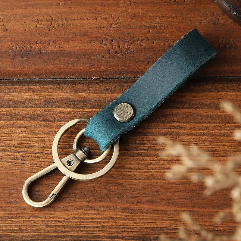 leather key fob 