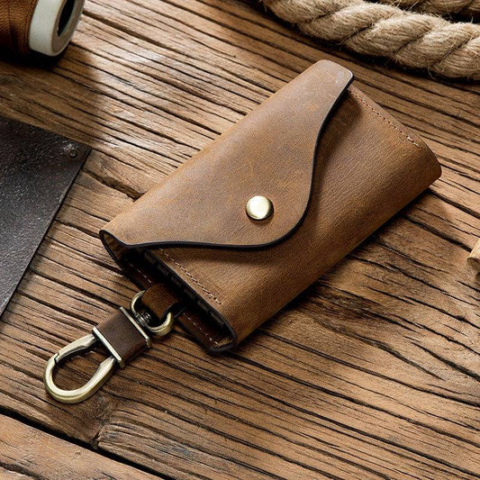 leather key fob cover