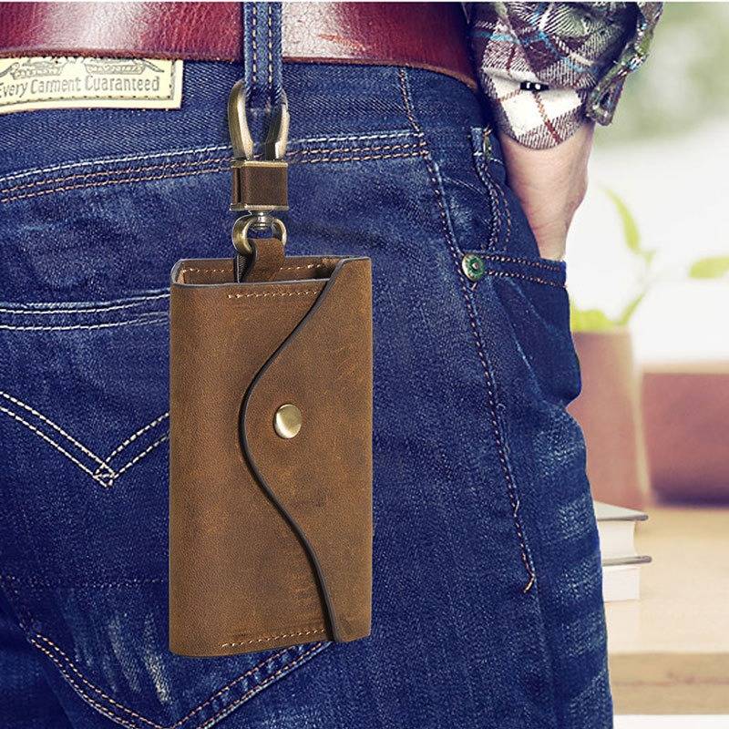 leather key fob cover