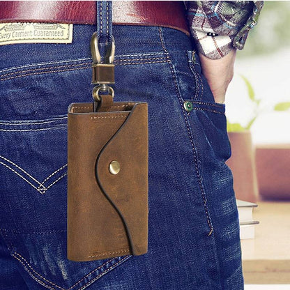 leather key fob cover