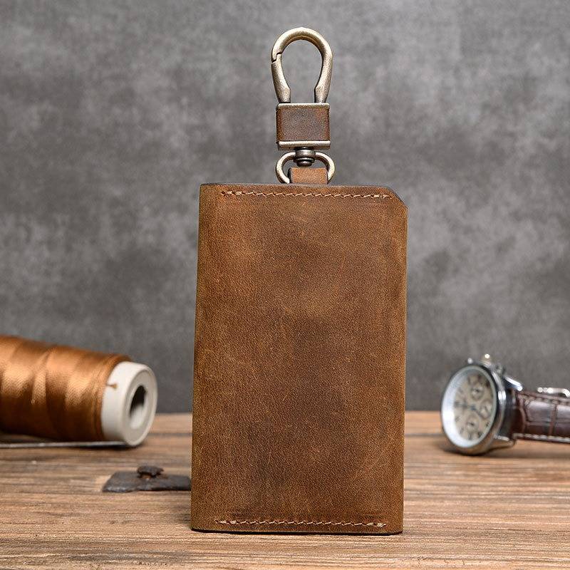 leather key fob cover