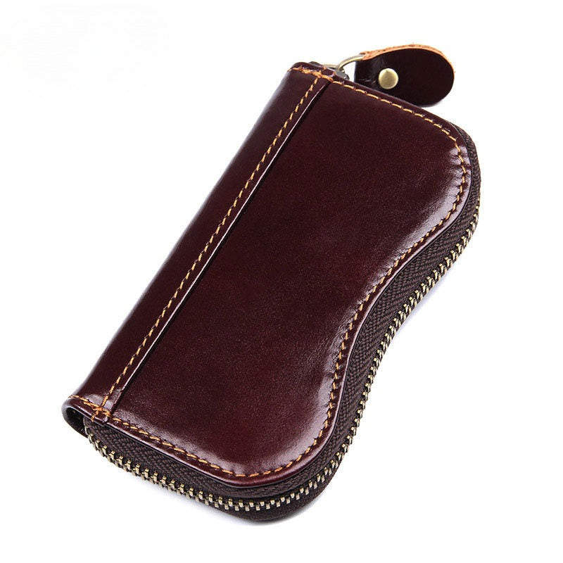 leather key pouch