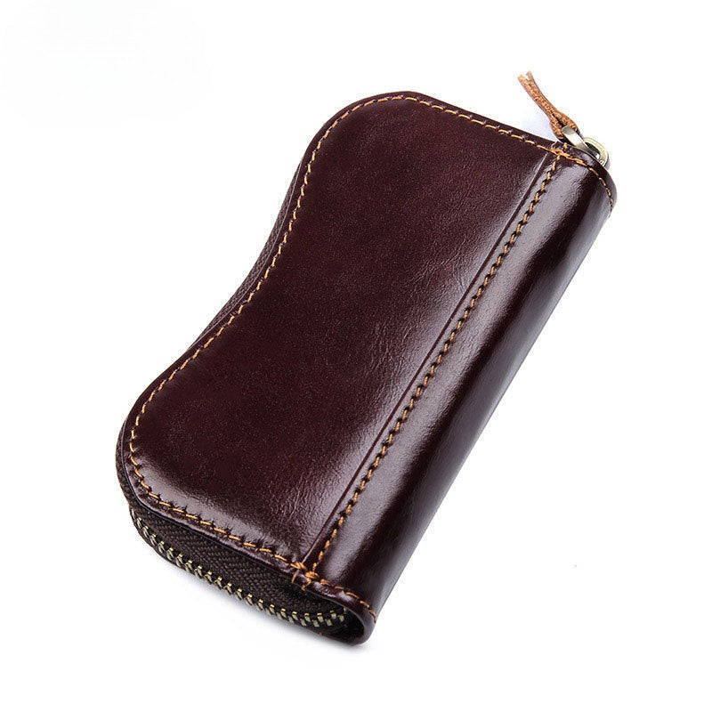 leather key pouch