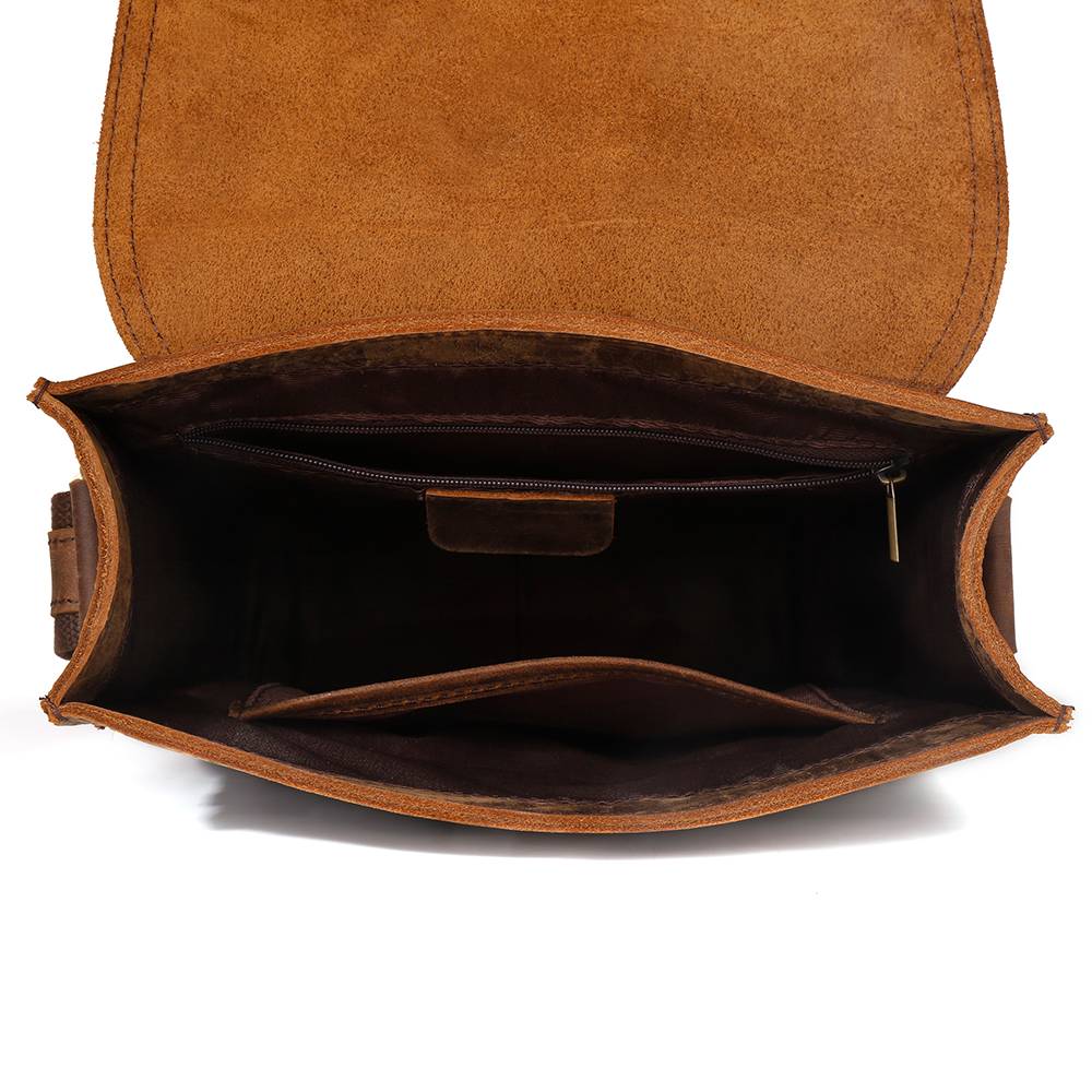 leather messenger bag for men