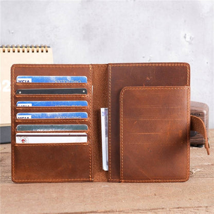 leather passpor tholder 