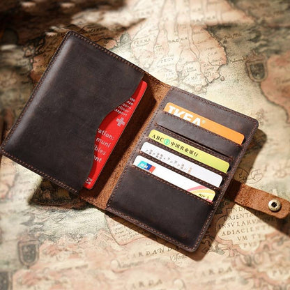 leather passport cover