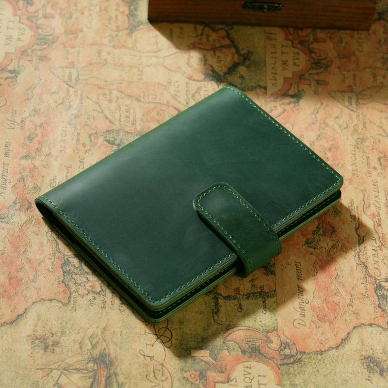 leather passport holder